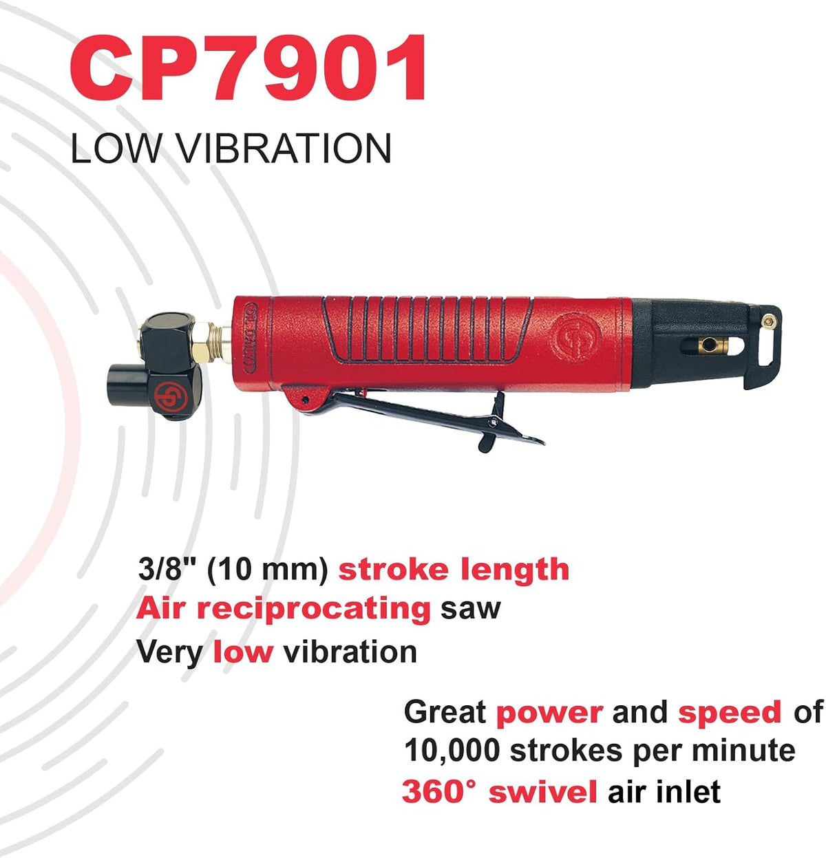 a Chicago Pneumatic CP7901 Reciprocating Air Saw